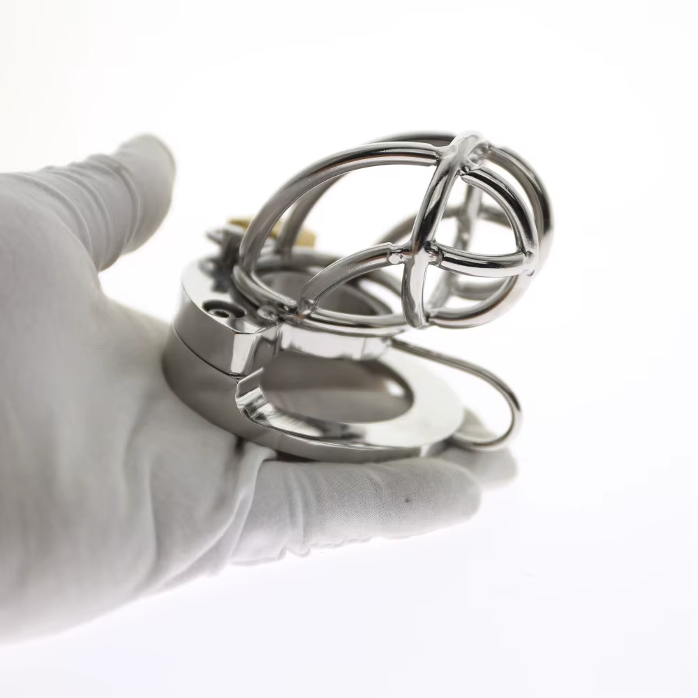 2-in-1 Ball Stretcher Cock Cage -1