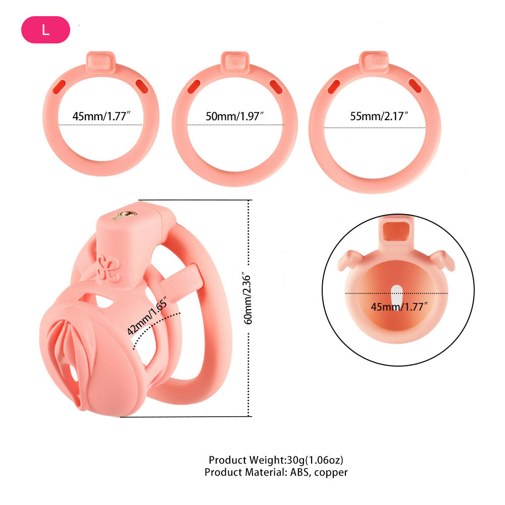Cage de chasteté pour chatte 3D