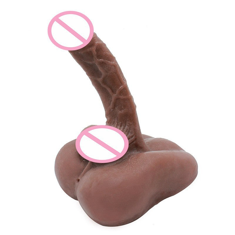 Male Sex Doll with Realistic Dildo and Testis