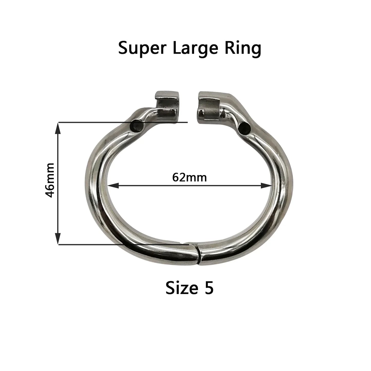 Dispositif de chasteté pour homme en acier inoxydable à cage plate le plus récent