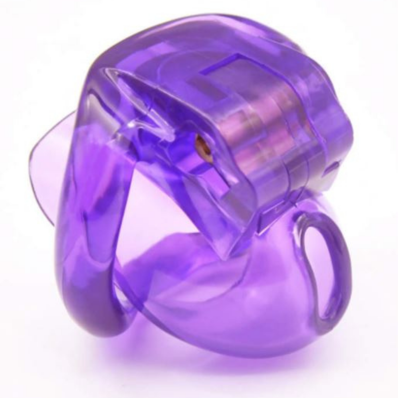 Purple Noppen - Keuschheitskäfig aus Mikroharz (2,5 cm)