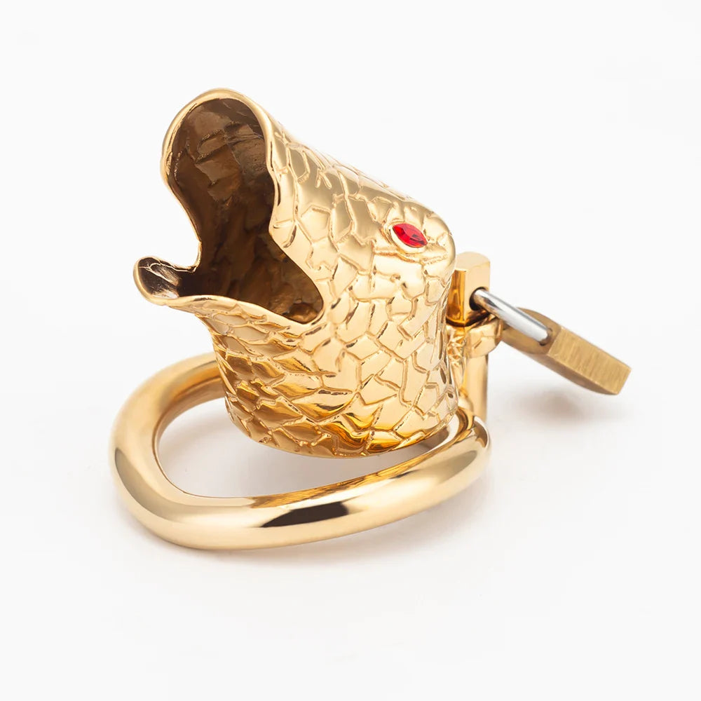 Snakehead Chastity Cage