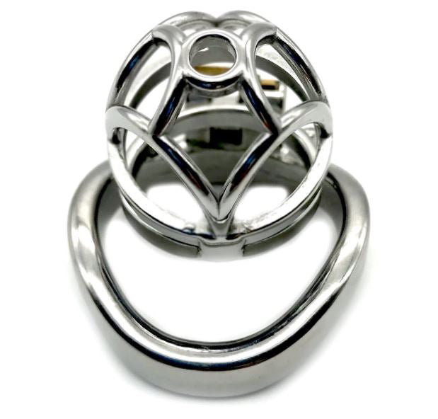 Kleines Keuschheitsgerät aus Gefängnisstahl