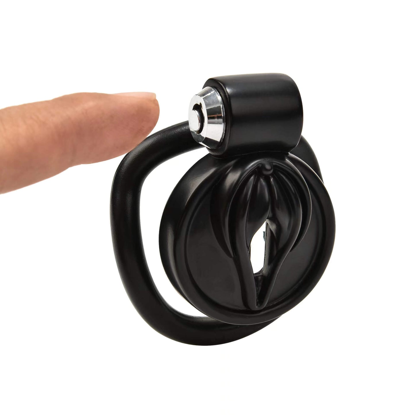 Cage de chasteté pour chatte avec suivi de bondage BDSM