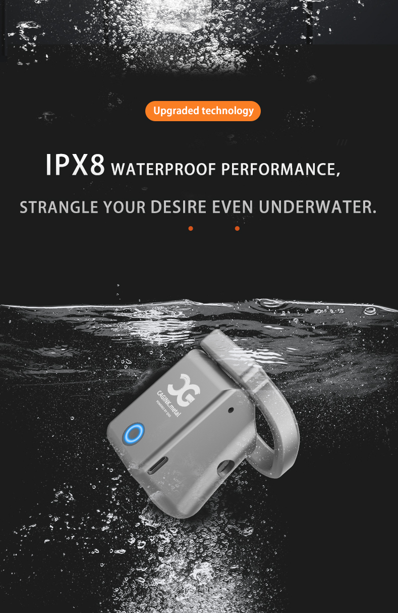 Cagink Micro Chastity Cage IPX8 waterproof