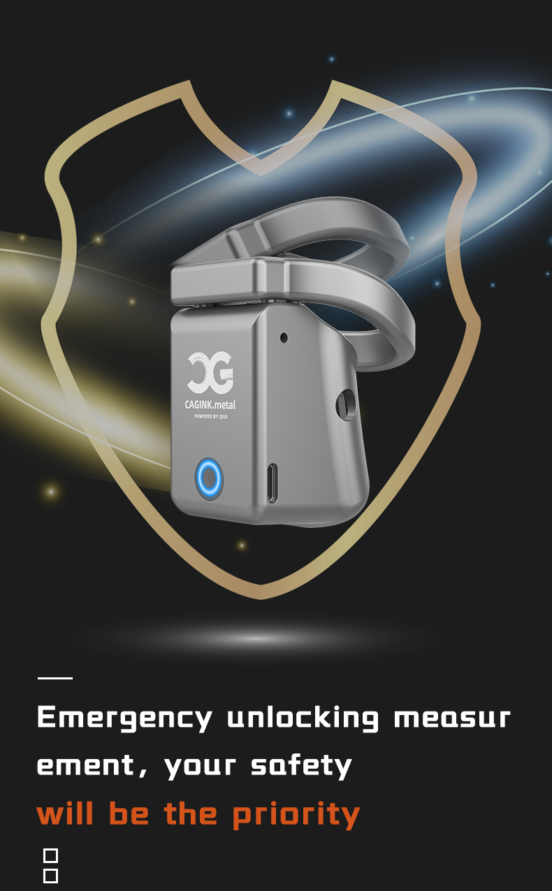 Cagink Micro Chastity Cage - Emergency Unlock