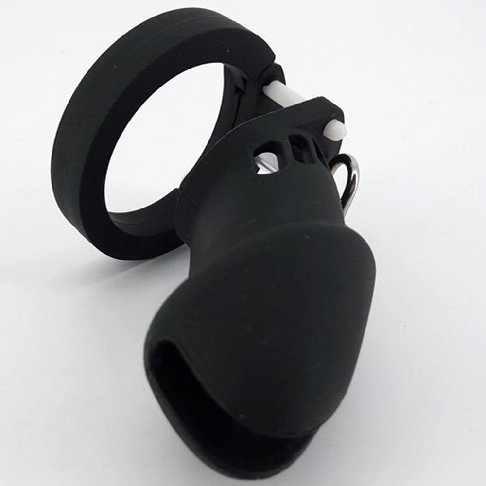 Cage de chasteté en silicone CB6000 noire