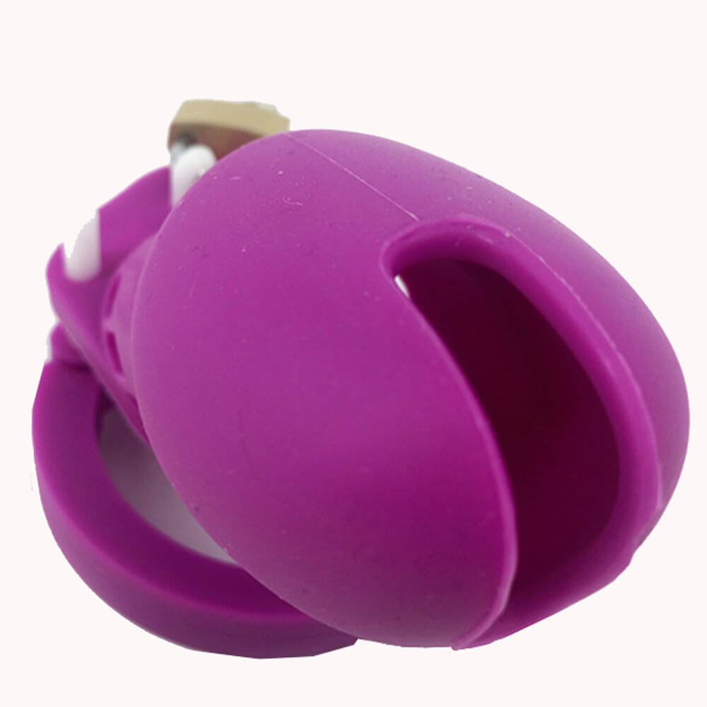 Cage de chasteté en silicone CB6000 Violet