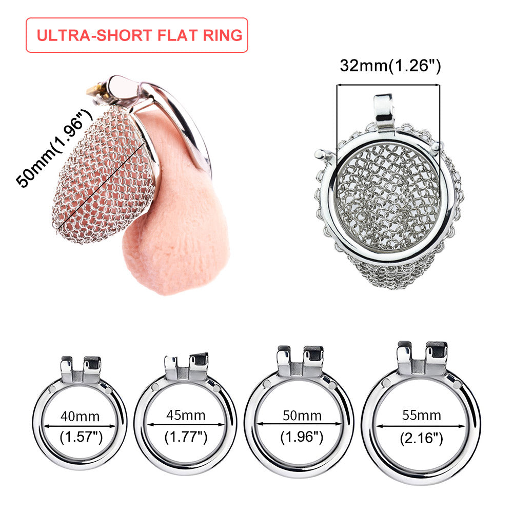 Chainmail Chastity Cage