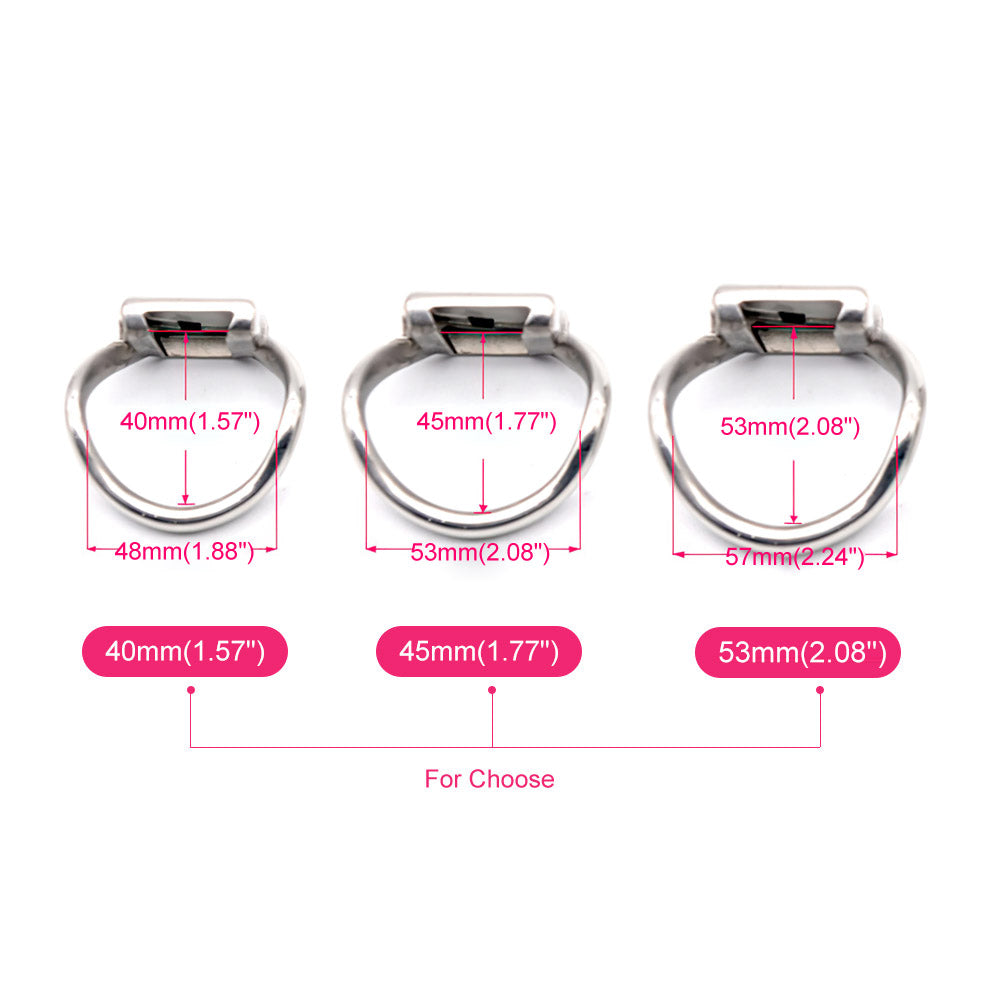"Comfortable Male Chastity / Electronic Male Chastity“ Accessory Ring