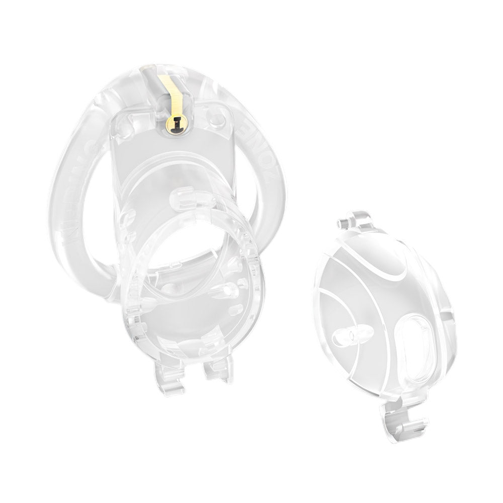Detachable Flip Chastity Cage