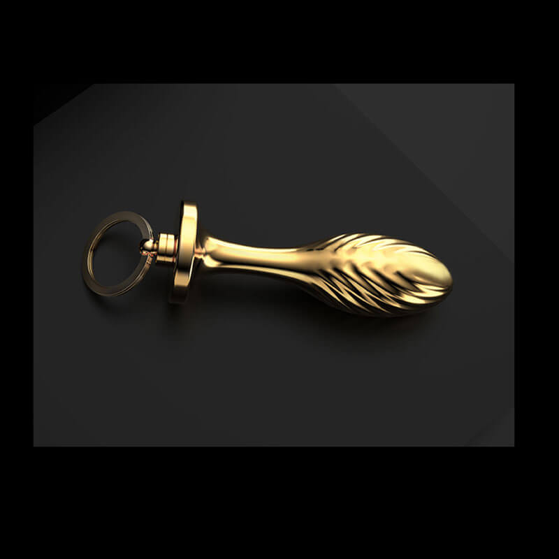 Detachable Metal Anal Plug