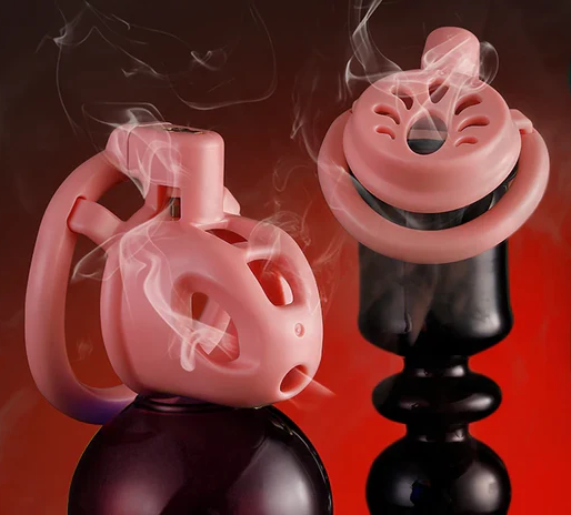 Small Dual Cage Chastity Set