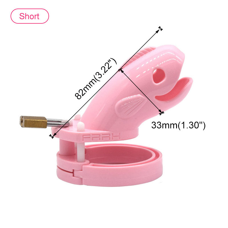 Fish Shape Male Penis Cage