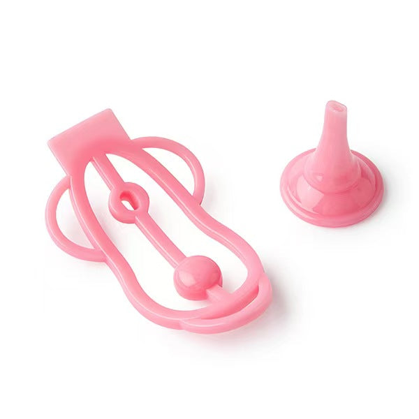 Fufu Clip Cage with Integrated Urination Shield
