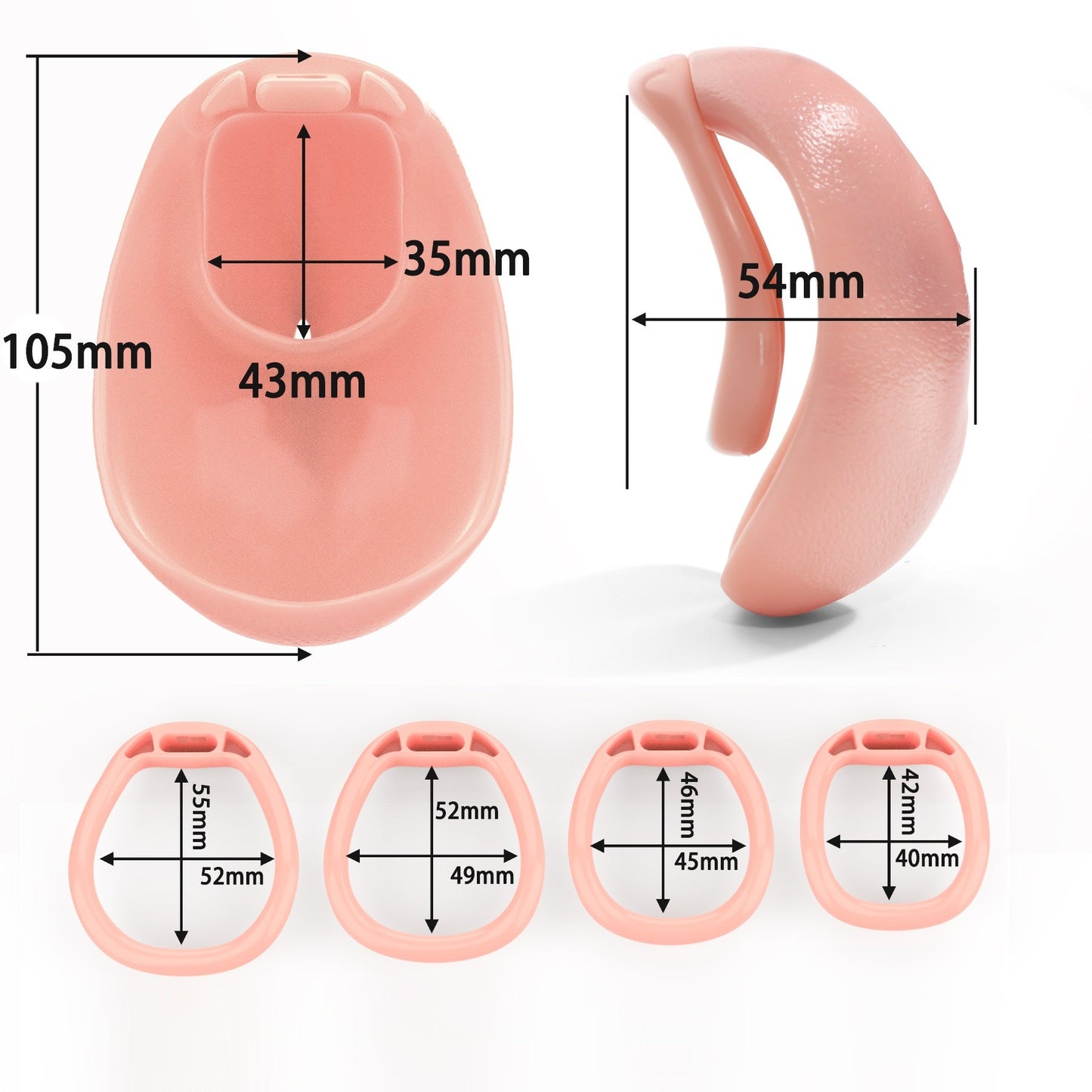 Pussy Hole Chastity Cage