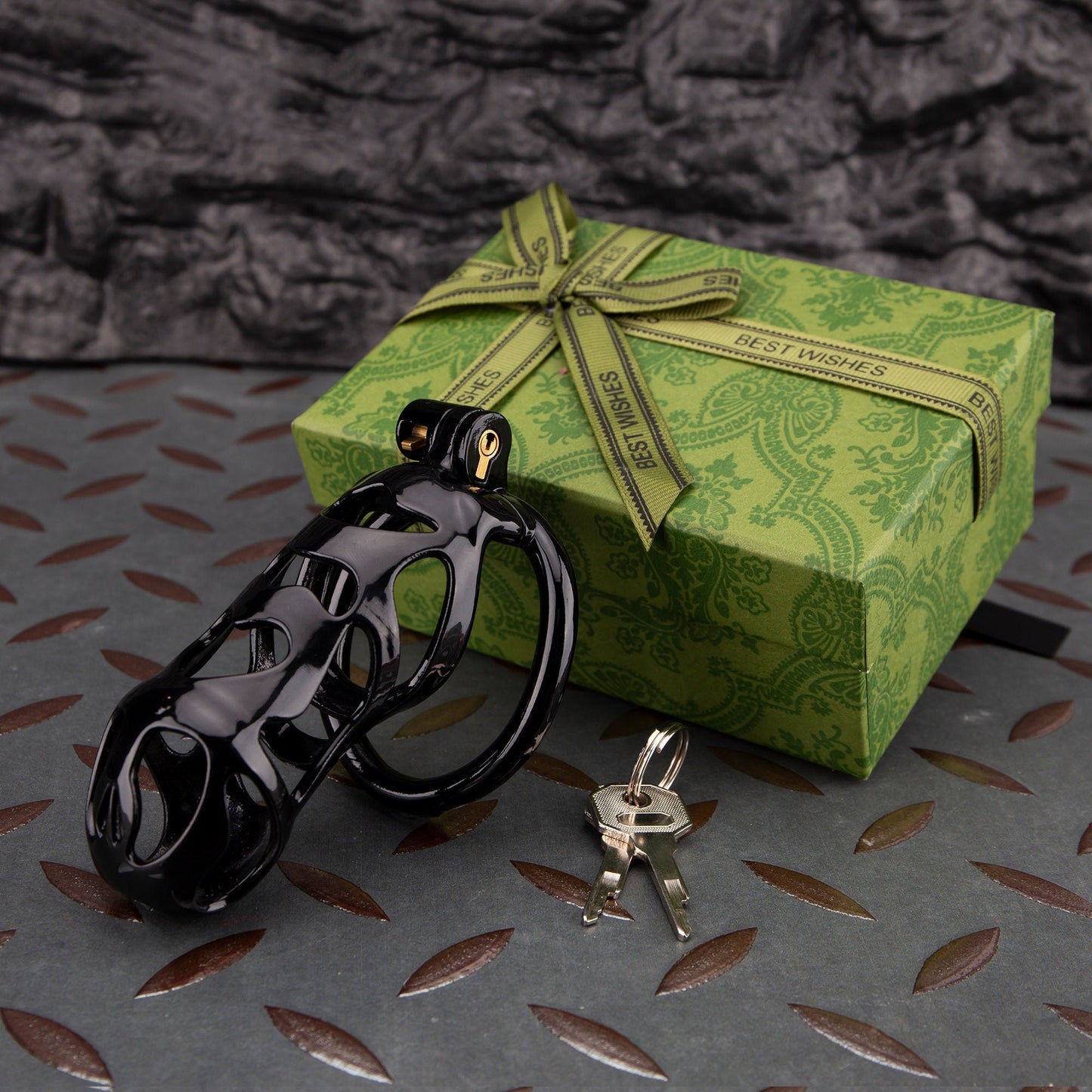 Engraving Text Custom Chastity Cage