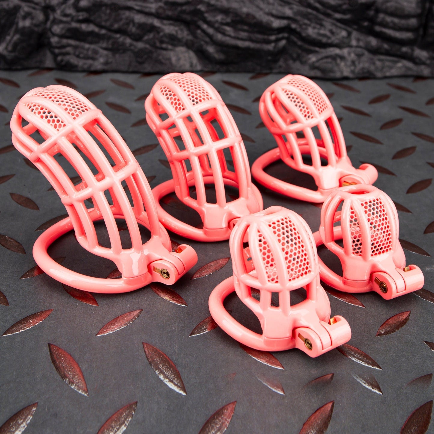Custom Chastity Cage Pink