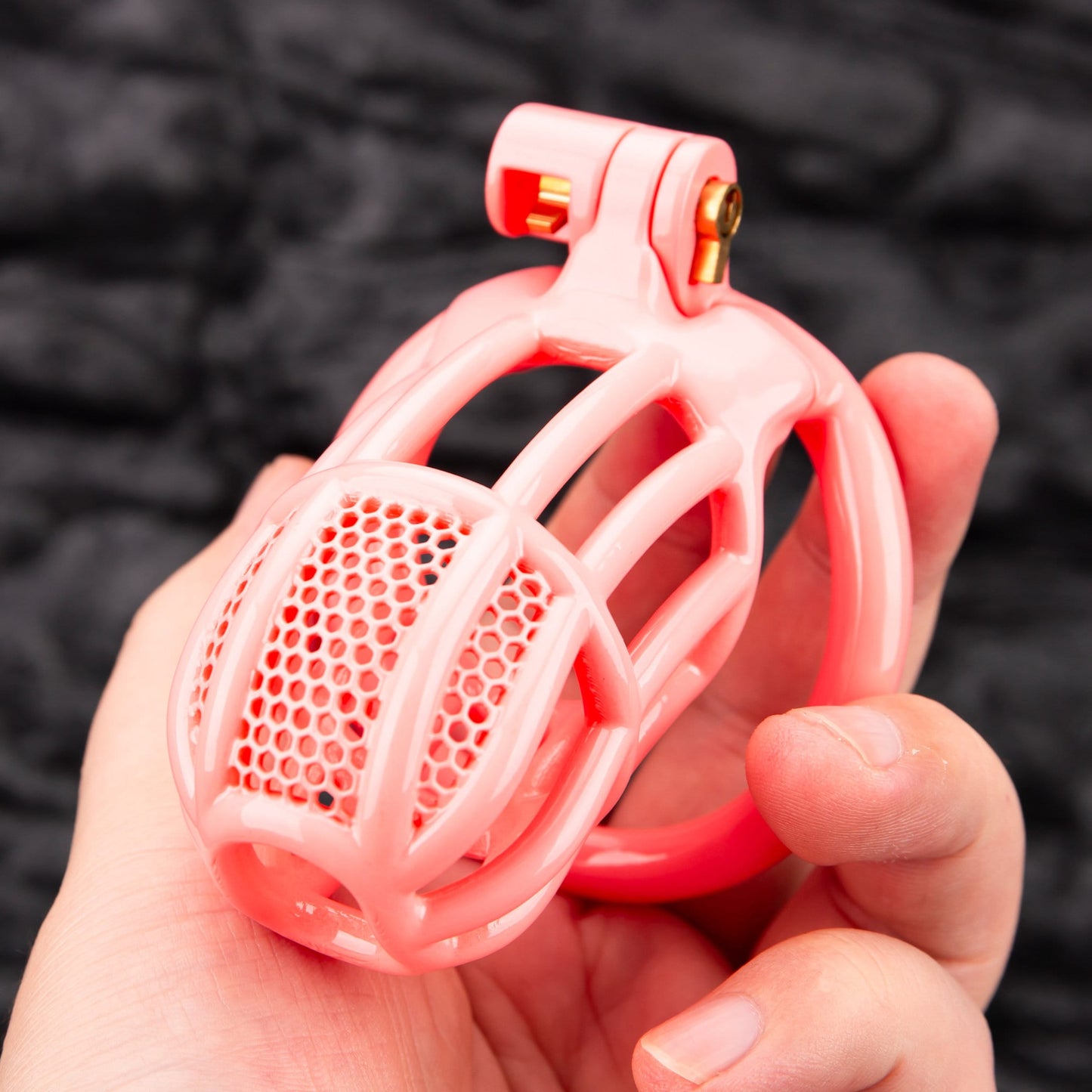Custom Chastity Cage Pink
