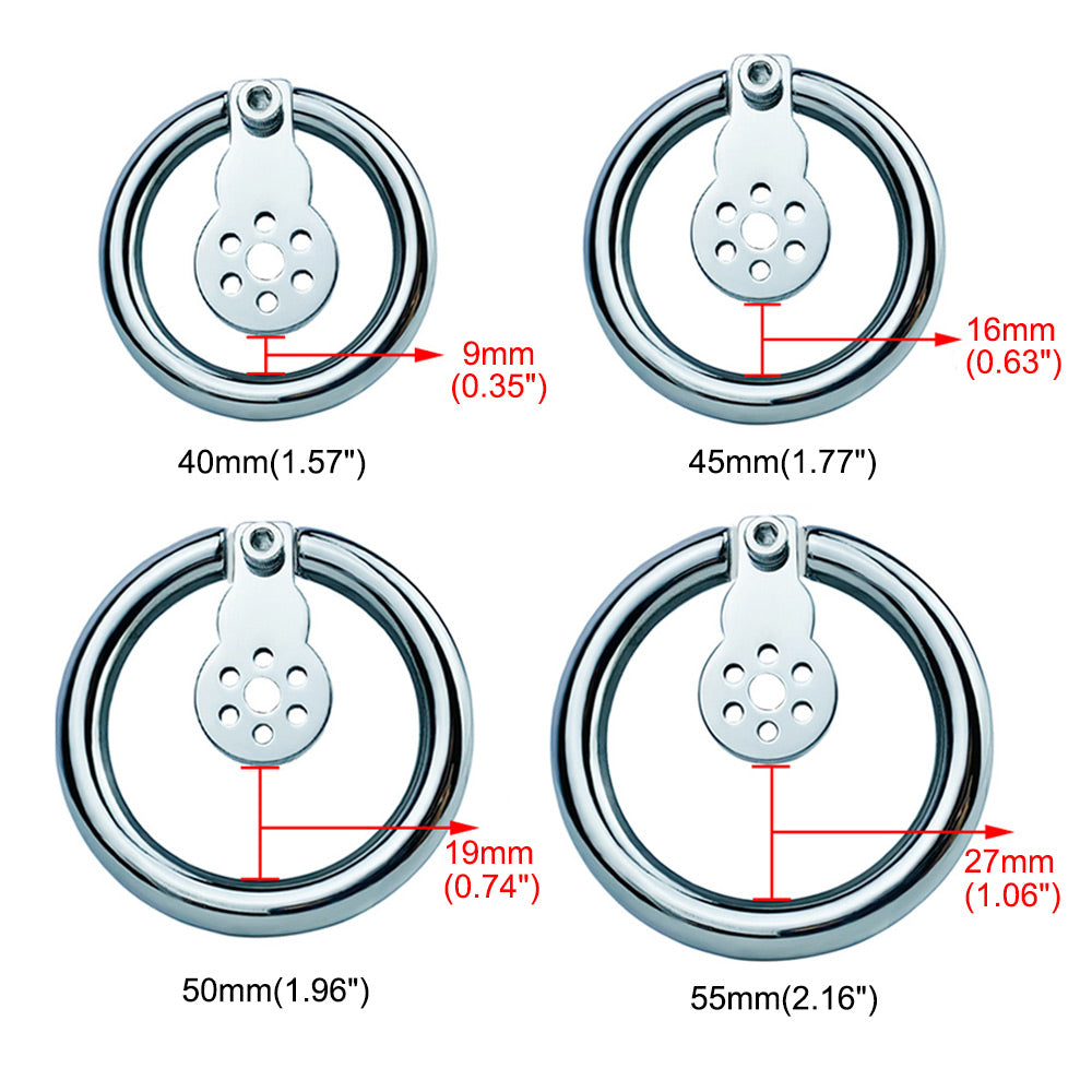 Inverted Chastity Device