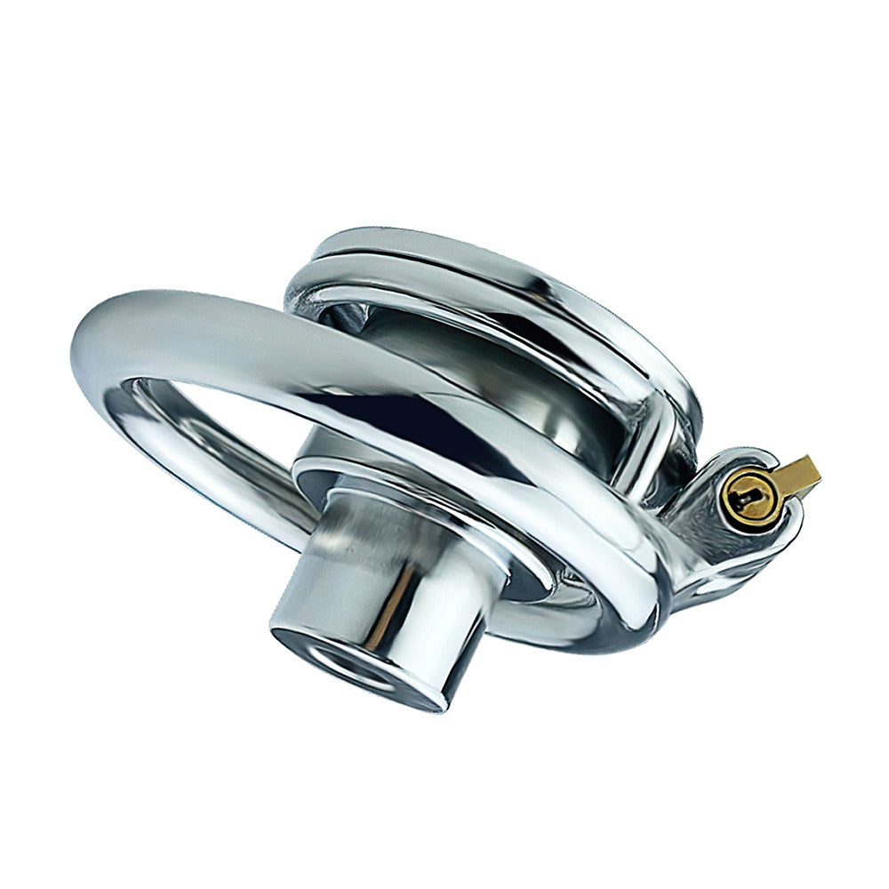 Male Chastity With Urethral Tube