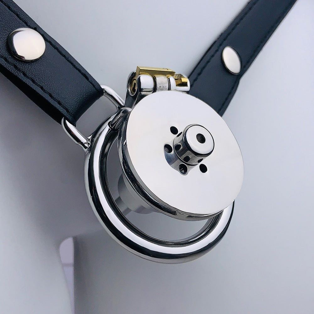 Male Chastity With Urethral Tube