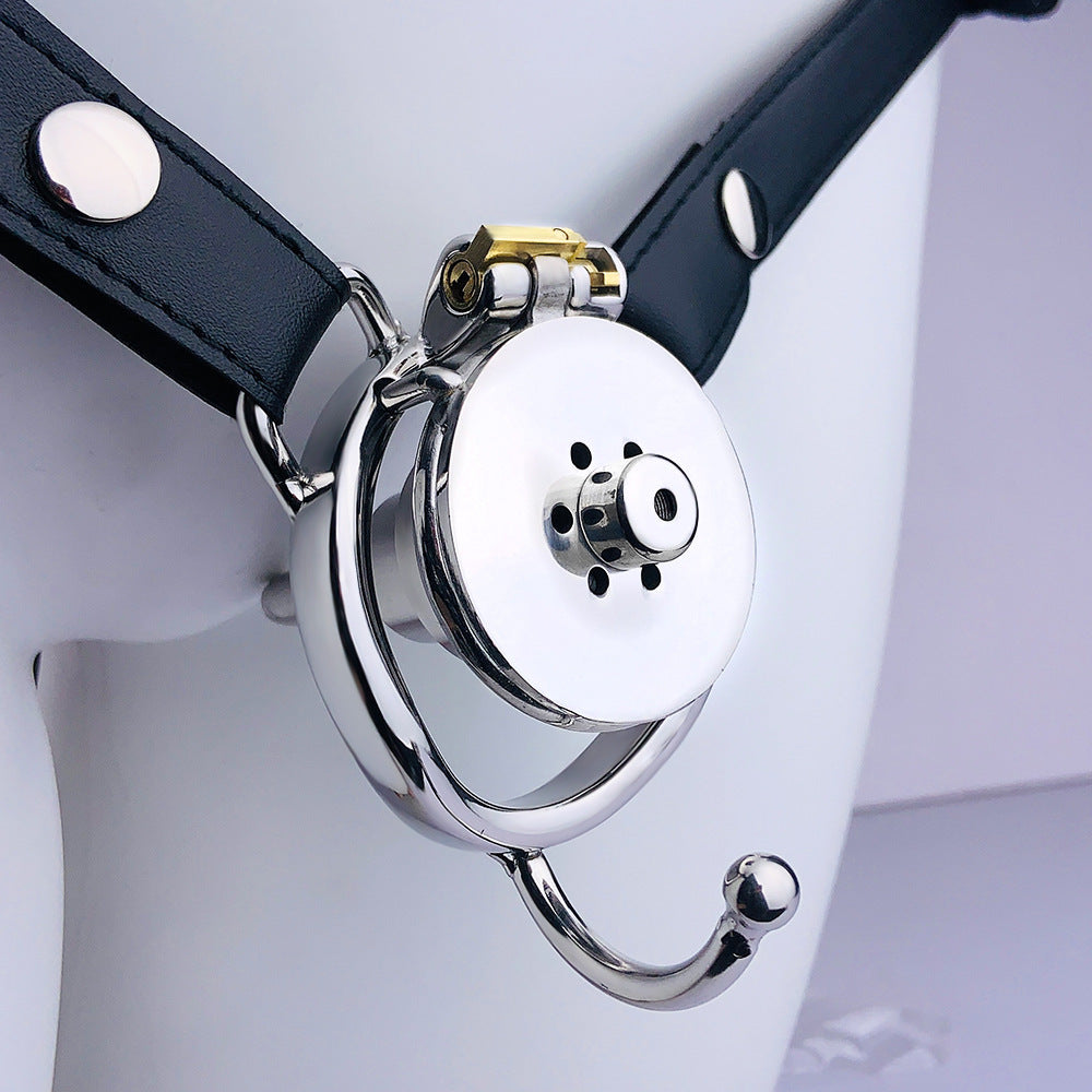 Male Chastity With Urethral Tube