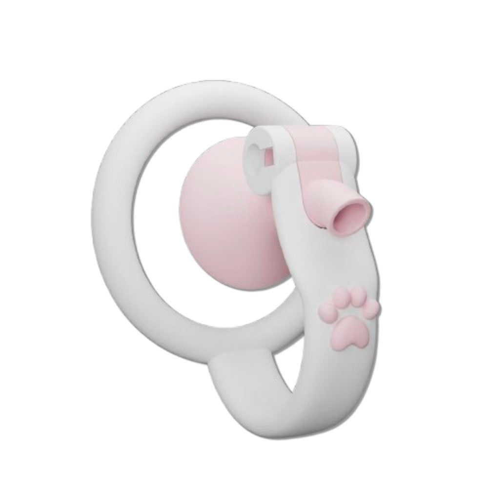 Meow Meow Reverse Chastity Cage's Ring