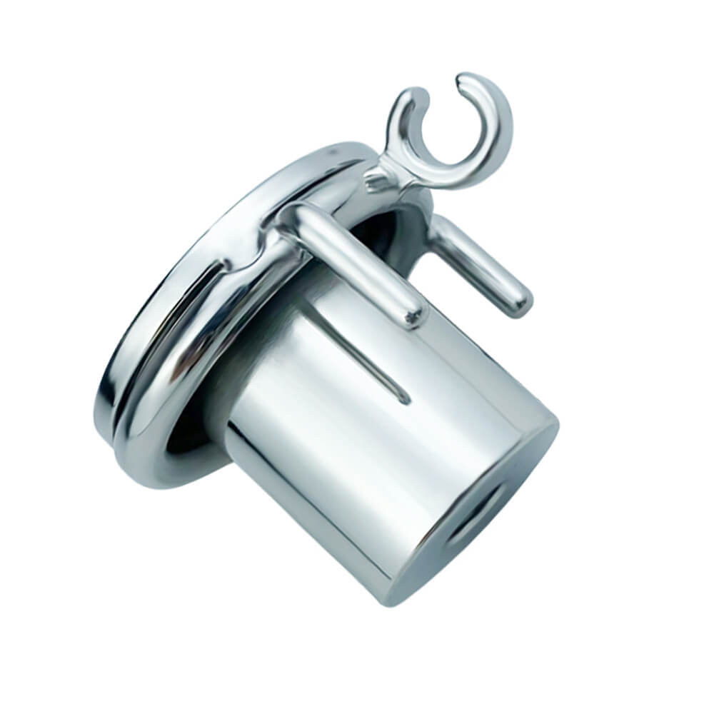 Cage de chasteté négative en acier inoxydable