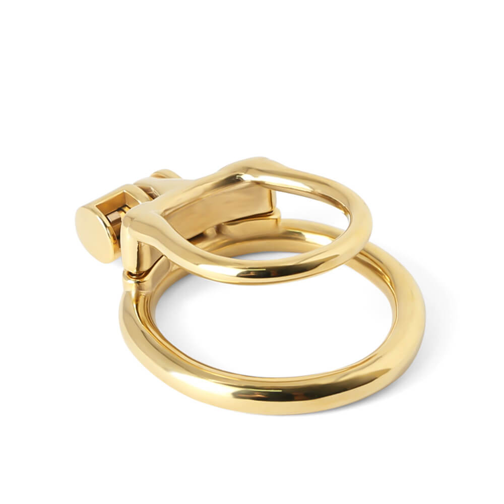 ZERO Gold MAMBA Peniskäfig aus Edelstahl