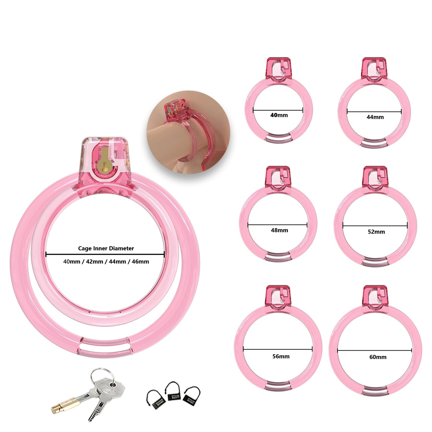 Breathable Open-Design Cock Cage