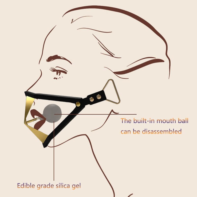 Muzzler Gag Mask Bdsm Punishment Tool