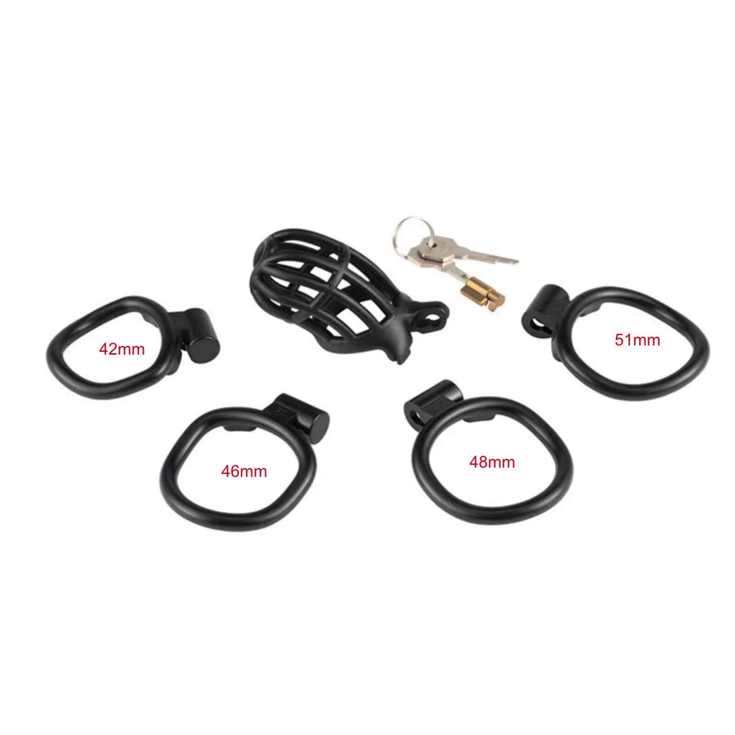 Cage à cochons Dispositif de chasteté portable pour hommes