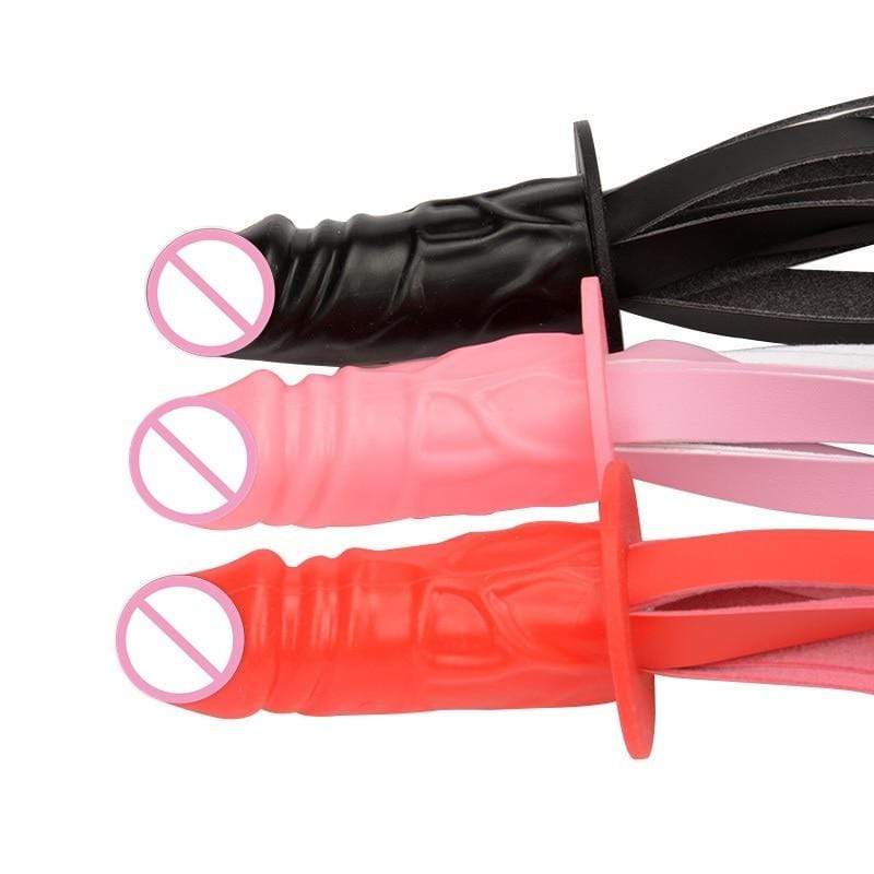 Jouet sexuel sensuel 2 en 1 Flogger
