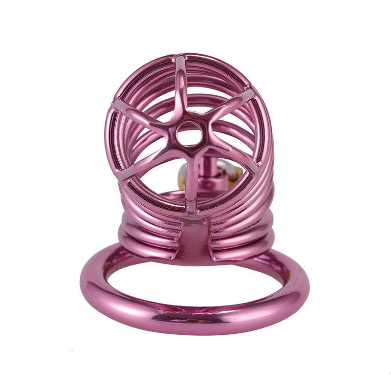 Purple Chastity Cage ( 3 Rings )
