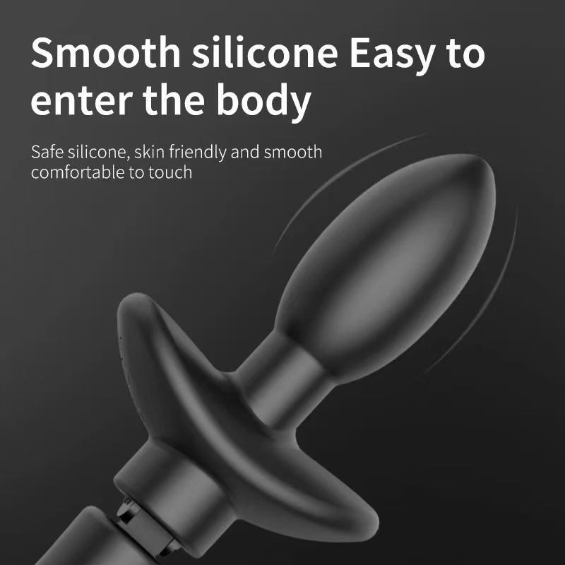 Shake Tail Shock Butt Plug Remotely
