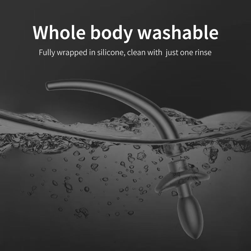 Shake Tail Shock Butt Plug Remotely