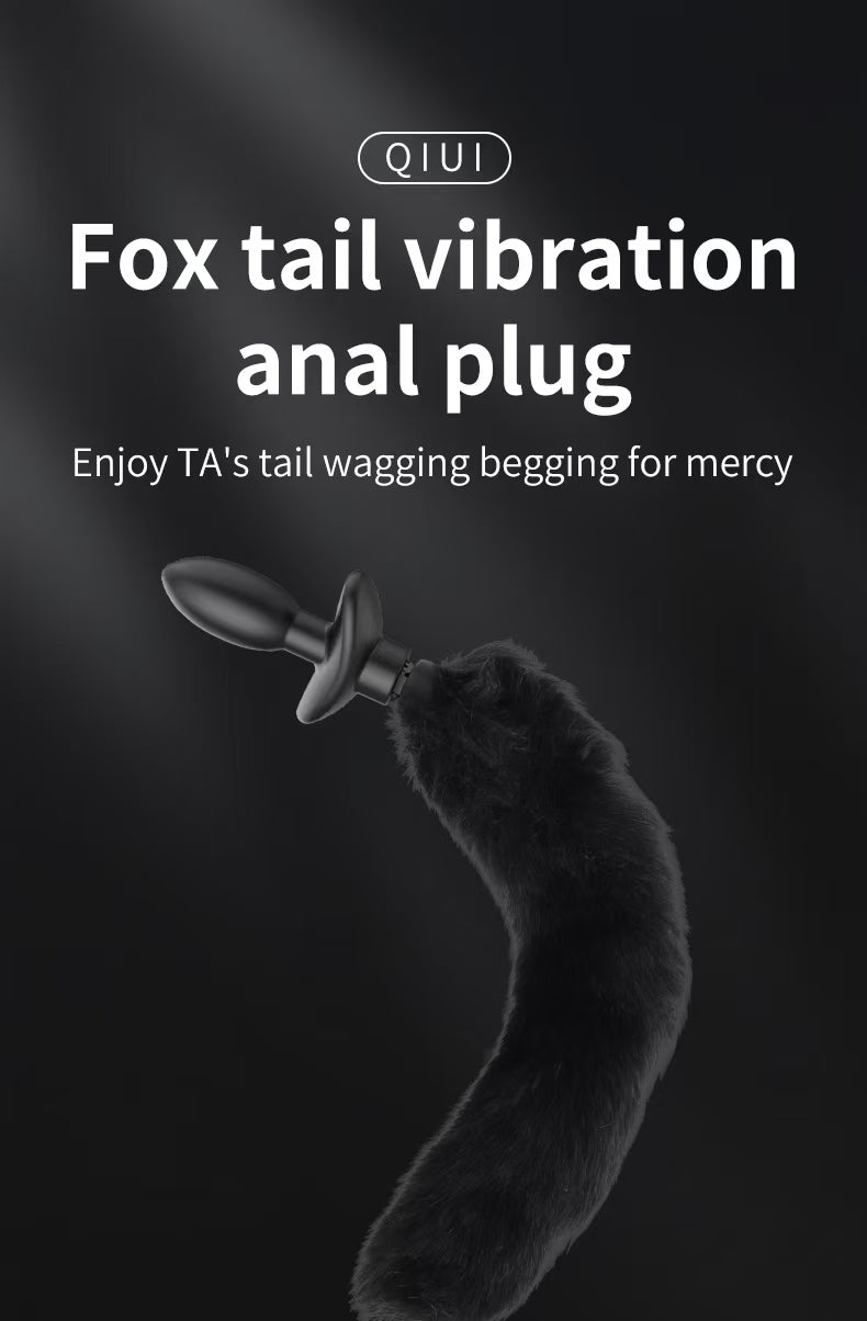 Shake Tail Shock Butt Plug Remotely