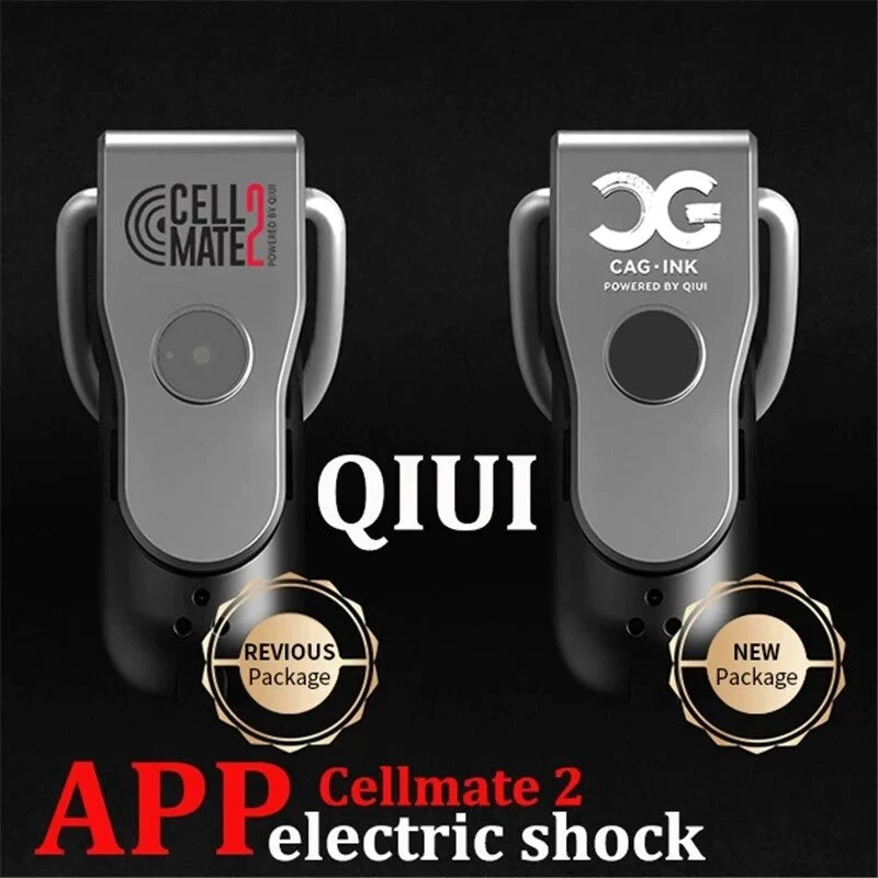 Cage à pénis à choc électrique QIUI Cellmate 2 avec télécommande APP