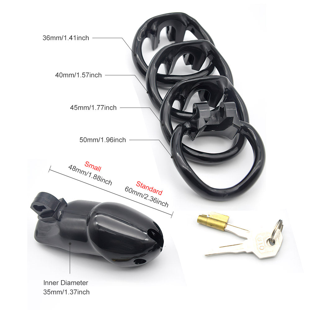 Resin Male Chastity Device