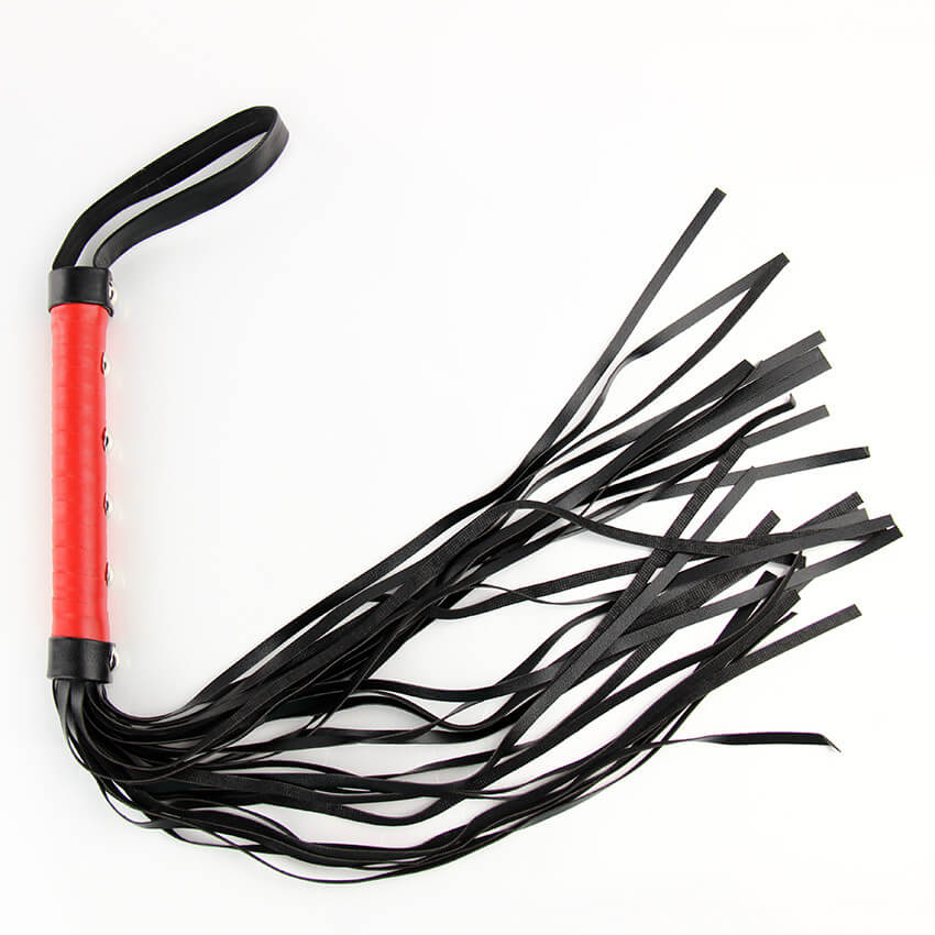 Sexy Black Lash PU Leather Whip