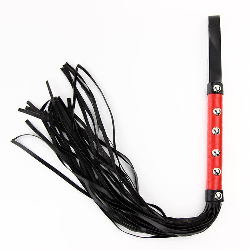 Sexy Black Lash PU Leather Whip