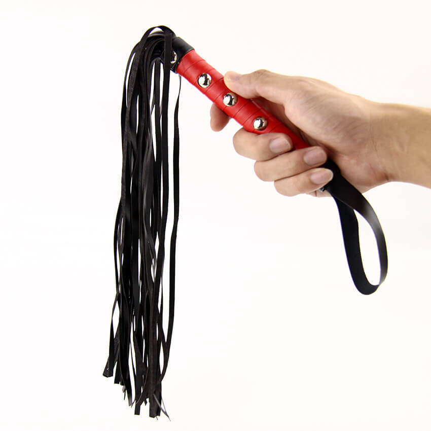Sexy Black Lash PU Leather Whip
