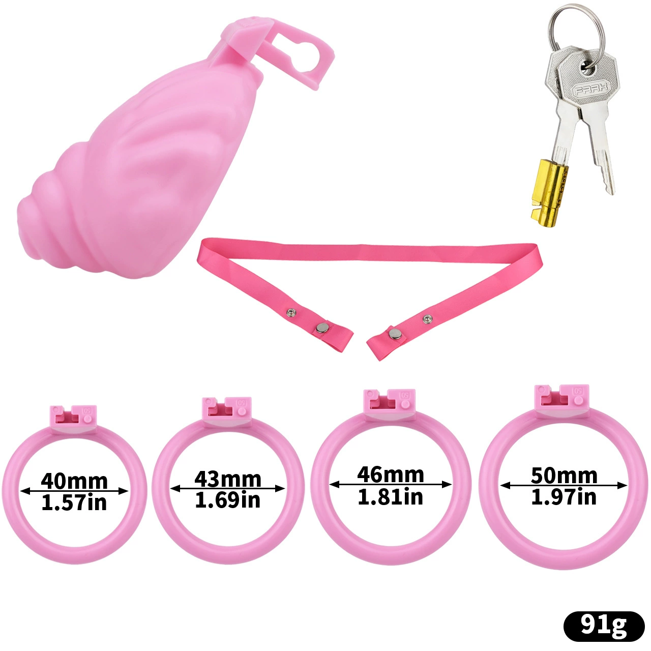 Full Sissy Chastity Cage