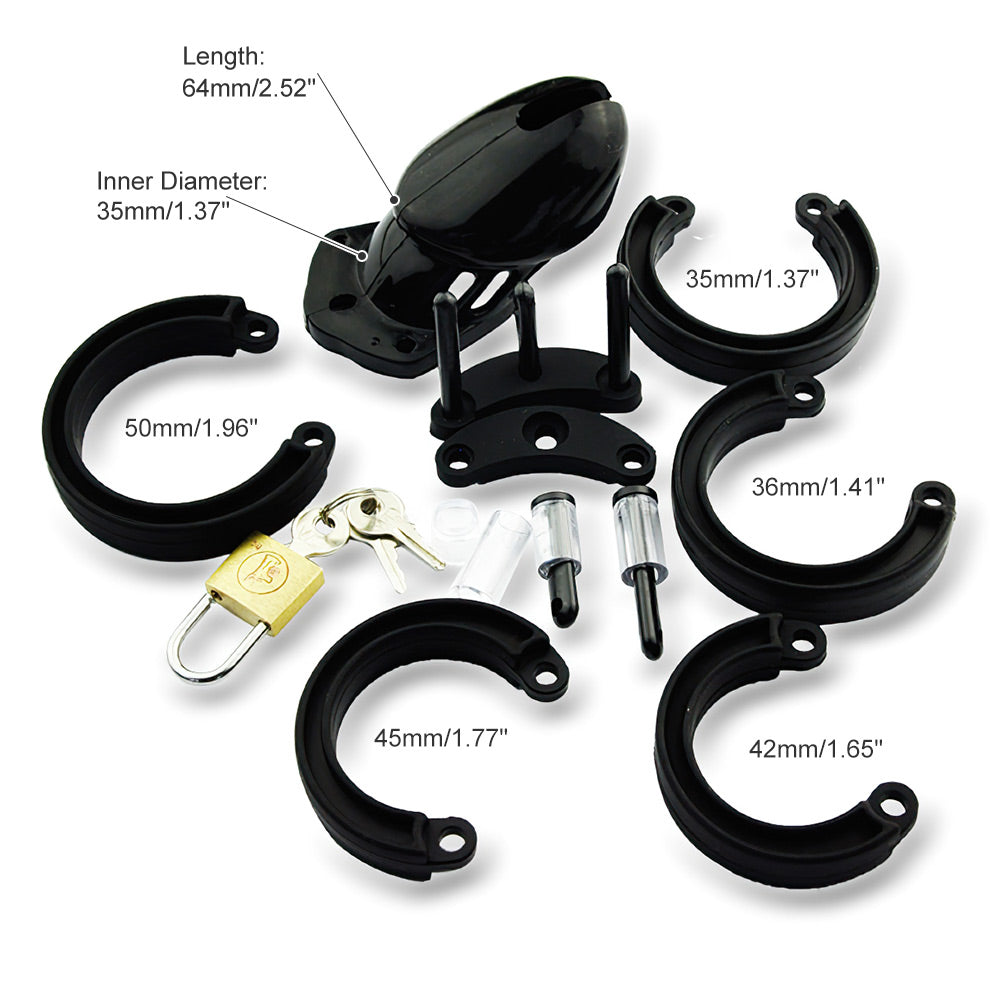 Silicone Chastity Device