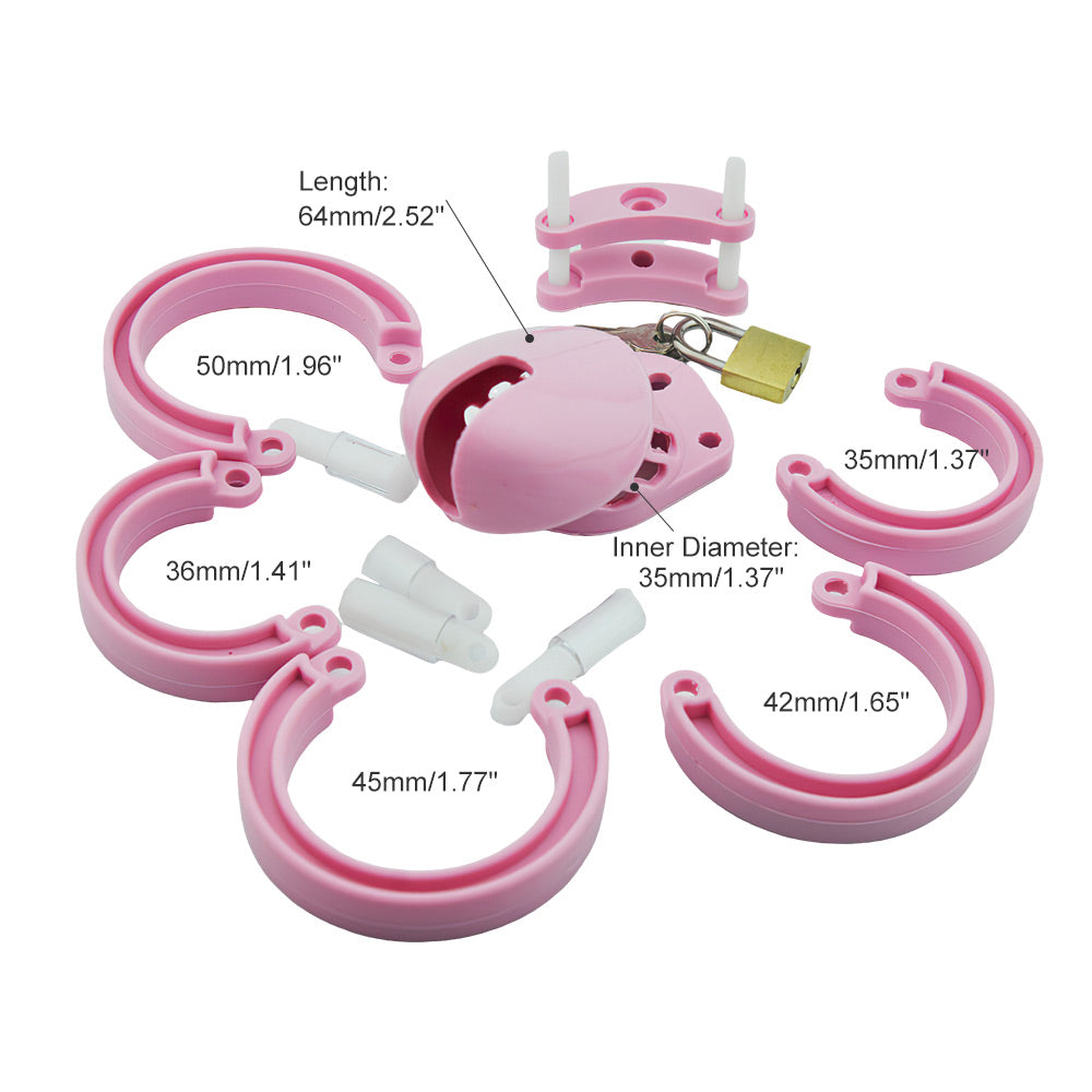 Silicone Chastity Device
