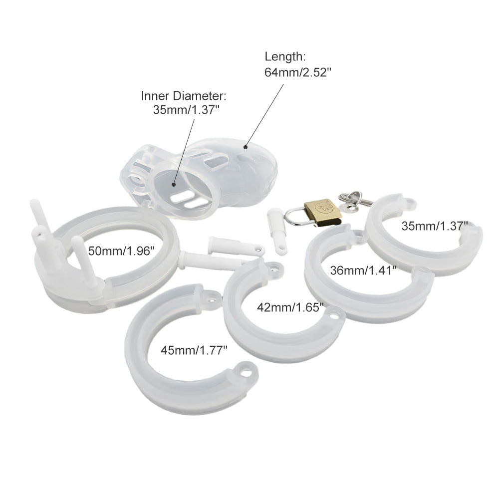 Silicone Chastity Device