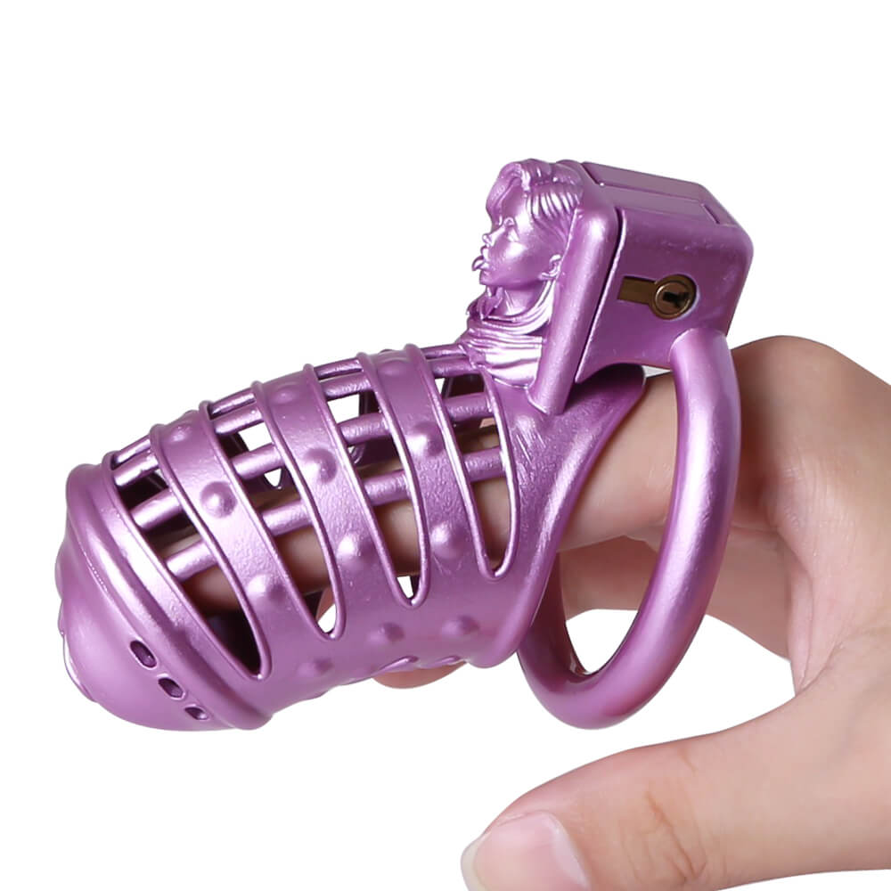 Purple Sissy Spiked 3D Printing Pussy Vaginal