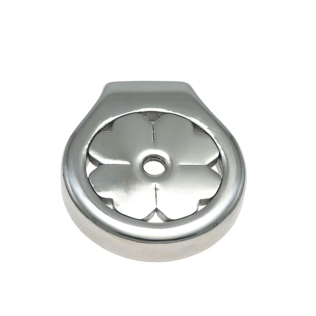 Steel Petal Flat Chastity Cage