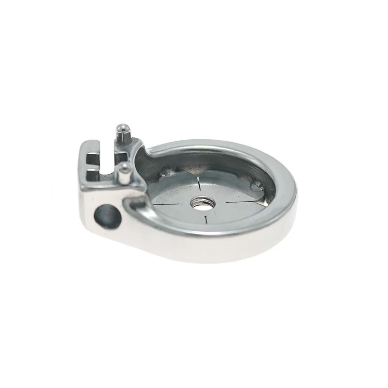 Steel Petal Flat Chastity Cage
